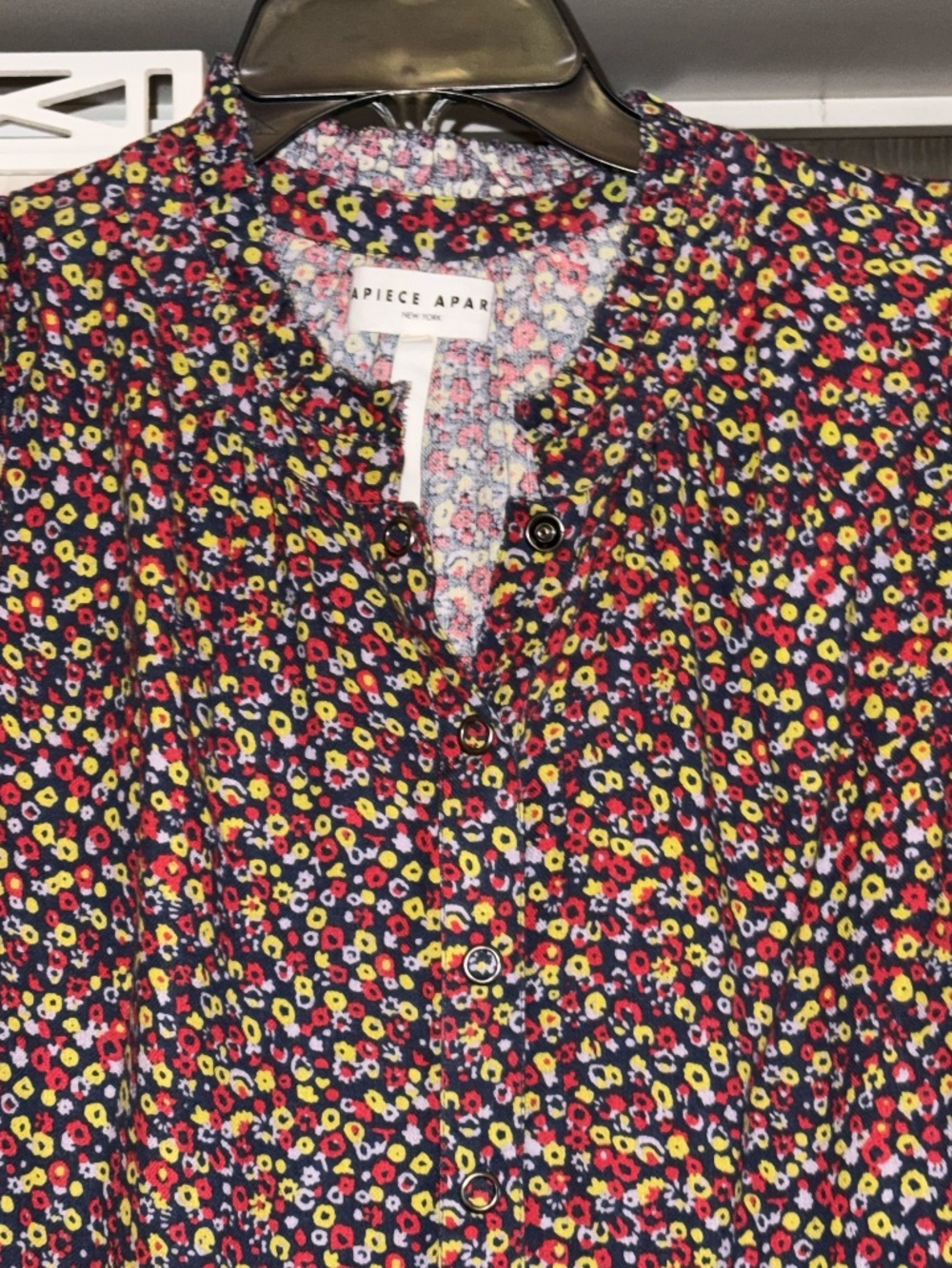 Apiece Apart Medium M floral dress mini dress - Picture 3 of 4